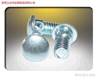Carriage bolt with hole